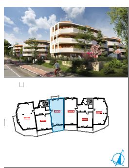 T3 NEUF AVEC  2 TERRASSES et PARKING - photo 6