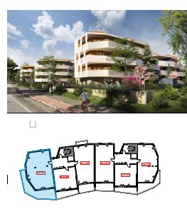 image bien 6 T4 NEUF AVEC TERRASSE et PARKING - photo 6