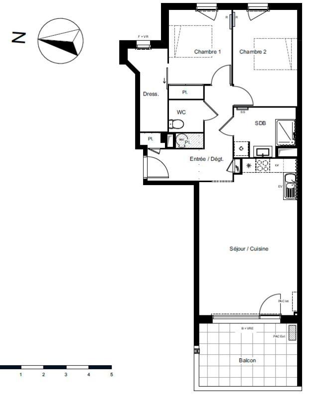 image bien 5 APPARTEMENT T3 NEUF de 73m² AVEC PARKING ET BALCON - photo 5